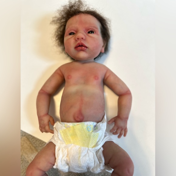 BABYCLON LUXURY SILICONE MICRO CHIP NEWBORN LIFE-LIKE REALISTIC BABY BOY DOLL - Picture 9 of 15